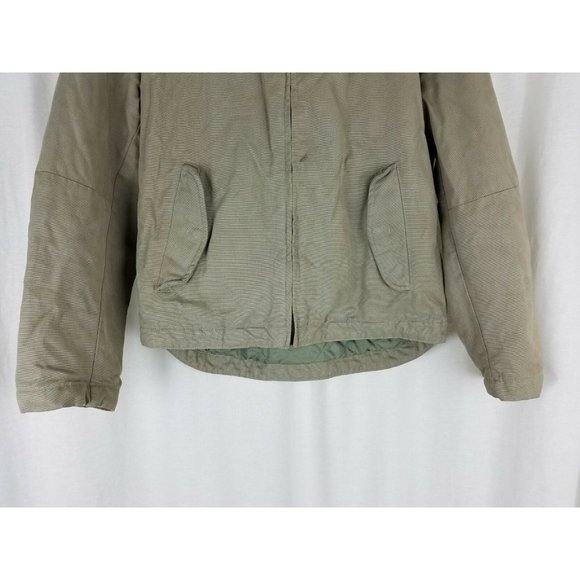 Marc O'Polo Campus Stockholm Patch Canvas Quilted Bomber Jacket Mens M Gote Huss - Picture 3 of 12